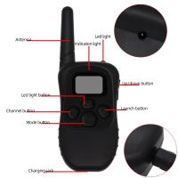 ZZOOI 998DB Remote Electric Dog Collar 300M Waterproof Rechargeable Trainer E-Collar With 3 Training Modes Static Vibration Beep