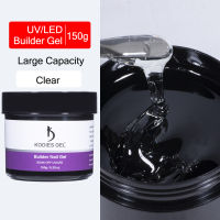 KODIES GEL Builder Nails Gel 150g Milky White Uv Gel for Extension Glue Manicure Self-leveling Poly Nail Varnish Paint