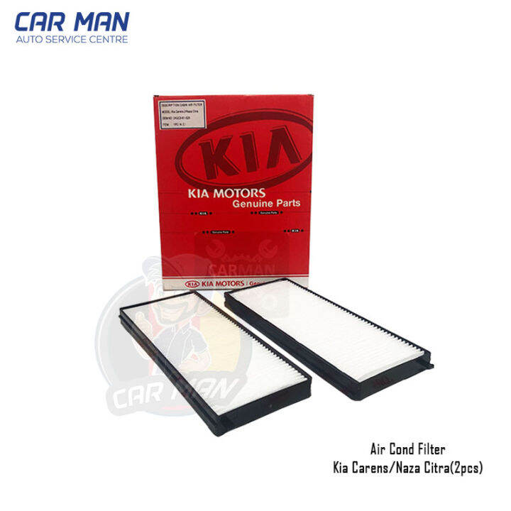 Genuine Parts NAZA CITRA / KIA CARENS 2 Air Cond Cabin Filter (2PCS/SET