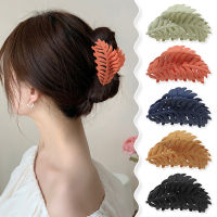 Womens Hair Claw Accessories Lot Hair Accessories Lot For Women Hair Claw Clamps With Leaves Design Hair Claw Clips For Women Large Hair Claw Clamps For Ladies