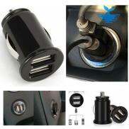 Professional Mini Car Charger 2.4A 3.2A Dual USB Fast Charger Adapter for