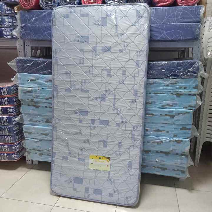 Uratex Radiant Quilted Mattress Blue 4" Thickness Lazada PH