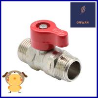 มินิบอลวาล์ว FLUSSO MALE/MALE 1/2 นิ้วMINI BALL TAP FLUSSO MALE/MALE 1/2" **ขายดีที่สุด**