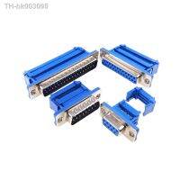 ☍◕ 5 Pcs D-sub Connector IDC Type 9 15 25 37 Pin Male / Female Flat Ribbon Cable 1.27 MM Pitch Crimp Rohs Reach Leed Free