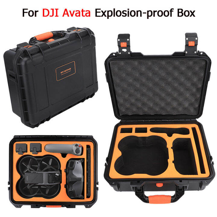 For Dji Avata Carrying Case Waterproof Explosion Proof Box Outdoor Anti