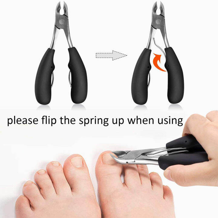 【5IN1】Nail Clipper Set Nail Trimmer Cutters Pedicure Tools Toenail