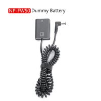 1 Dummy Battery NP-FW50 Dummy Battery With NP-F Battery Adapter Plate For Sony ZV-E10 A7M2 A7II A7S A7R A7RII A6000 A6300 A6400 A6500 DR-FW50