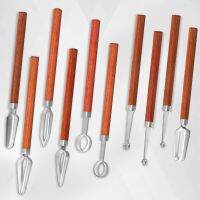 【CC】▫♘▪  Minimalist Pottery Clay Trim Modeling Sculpture Set Finely Carved Tools