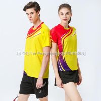◆✴ Short sleeved badminton sportswear Mens breathable volleyball Table tennis Womens quick dry match tennis team uniform