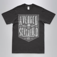 PREMIUM Quality TShirt band Mens shirts avenged sevenfold A7X EST 1999 ROCK Metal band Tees SHORT Sleeve Black grap