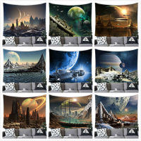 Wholesale Cosmic Galaxy castle series Tapestry Wall Hanging Home Decoration Wall Art