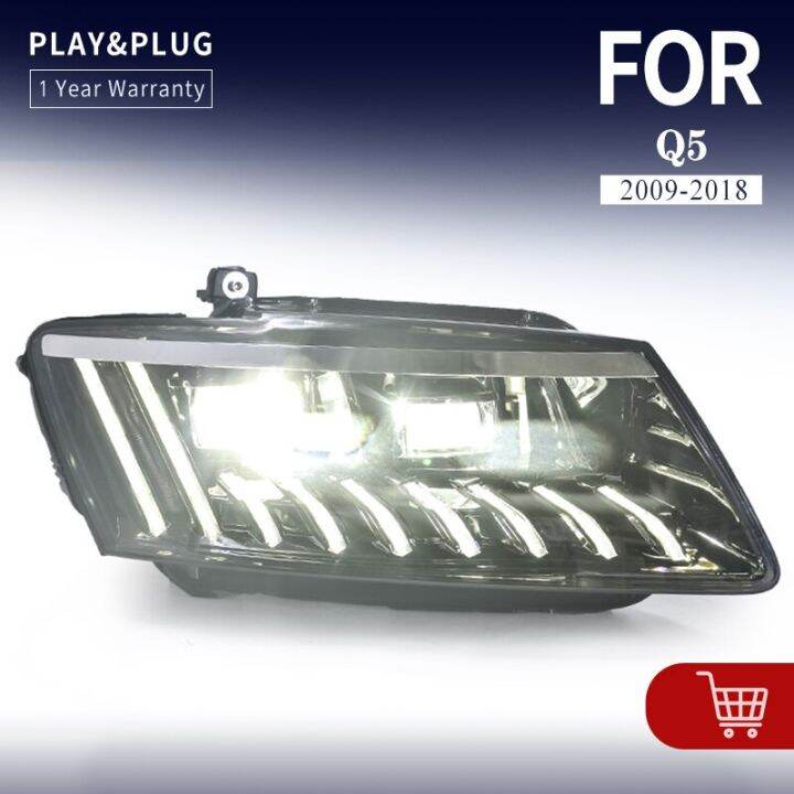 Car Styling Headlights For AUDI Q5 20092018 Front Lights LED DRL
