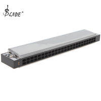 Swan 24 Holes 48 Tones Gckey Metal Harmonica มืออาชีพ