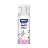 Kanimal Bath Foam Cats คานิมอล โฟมอาบแห้ง สูตรไม่ต้องล้างน้ำออก กำจัดกลิ่นตัว สำหรับแมวทุกสายพันธุ์ 150ml.