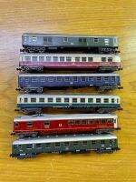 Preowned N Scale Lima Europa Series Passenger Cars, 10 Colours, as new..รถยนต์นั่งส่วนบุคคล N Scale Lima Europa Series 10 สี เหมือนใหม่..