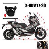 อัลตร้าซาวด์สำหรับฮอนด้า X-ADV 750 2017 2018 2019 2020ใหม่-รถมอเตอร์ไซค์ไฟหน้าด้านบนแอโรไดนามิกด้านบนฝาครอบด้านบน