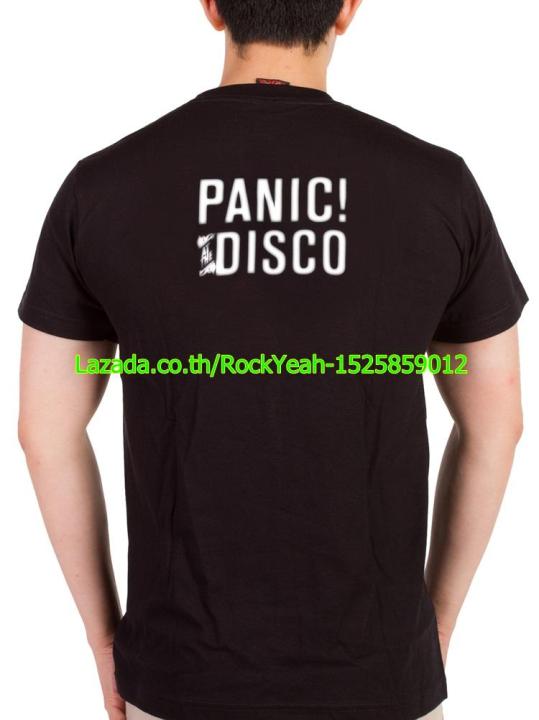 เสื้อวง-panic-at-the-disco-เสื้อเท่ห์-แฟชั่น-แพนิค-แอท-เดอะ-ดิสโก้-ไซส์ยุโรป-rcm1600