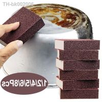 ◈┅ 4/6 Pcs Magic Sponge Eraser Carborundum Removing Rust Cleaning Brush Descaling Clean Rub for Cooktop Pot Kitchen Sponge