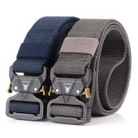 2019 Military Tactical Quick Metal Buckle Belt 1000D Oxford Wear Resistant Outdoor Fighting Molle Nylon Versatile Belt 5 colors