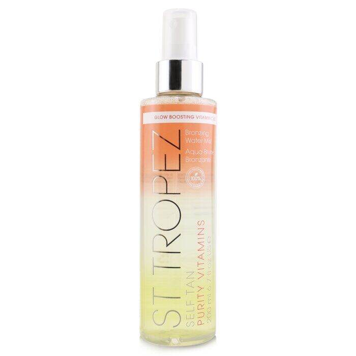 St. Tropez Self Tan Purity Vitamins Bronzing Water Mist Glow Boosting Vitamin C D 200ml/6.7oz