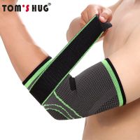 Toms Hug Brand Bandage Elbow Pad Protect Support Knee Sleeve 1 Pcs Adjustable Sports Outdoor Cycling Gym Elbow Guard Brace Warm Supports Braces