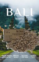 พร้อมส่ง เมล็ดกาแฟดิบ Bali Martin Washed process / เมล็ดกาแฟนอก/ เมล็ดกาแฟสารอินโดนีเซีย