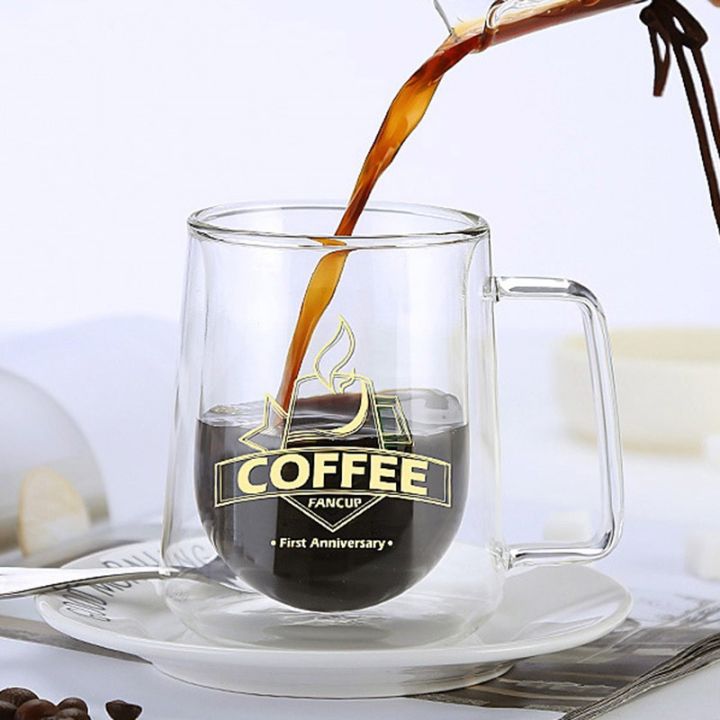 high-end-cups-ใหม่200มิลลิลิตร-300มิลลิลิตรผนังสองแก้วแก้วสำนักงานฉนวนกันความร้อนคู่แก้วกาแฟถ้วยกาแฟถ้วยแก้ว-drinkware-นมของขวัญสำหรับเพื่อน
