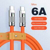 [ขายดี2023] สายเคเบิล USB C ชนิด C ถึง USB C ชาร์จเร็วสุดๆสำหรับ Redmi Samsung Xiaomi Oppo Realme สายโทรศัพท์6A ชาร์จเร็วผูกนุ่มพิเศษ