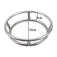 New Stainless Steel Round Shelf For Home Wok Double Insulation Anti-scald Stainless Steel Wok Rack Round Type Pot Ring Rack