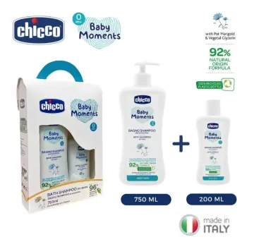 Chicco - Baby Moments Bath Shampoo No-Tears - 750ml