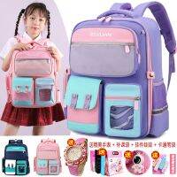 【Hot Sale】 New schoolbags for primary school students grades 1 2 and 3 high-value ultra-light spine-protecting fashionable foreign-style mens backpack