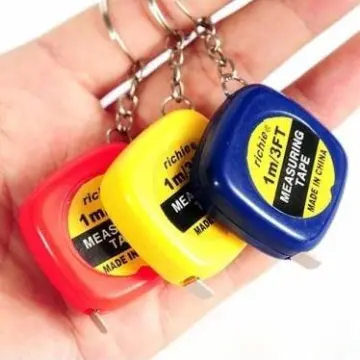 Keychain Tape Measure 3Ft Small Metric and Inches Measuring Tape