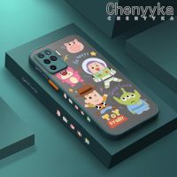 เคส Chenyyka สำหรับ OPPO A94 4G F19 Pro Reno 5F Reno 5 Lite เคสแฟชั่นบางเฉียบลายการ์ตูนทอยสตอรี่เคสโทรศัพท์เนื้อแข็งขอบซิลิโคนนิ่มดีไซน์ใหม่เคสกันกระแทกเคสป้องกันเลนส์กล้องคลุมทั้งหมด