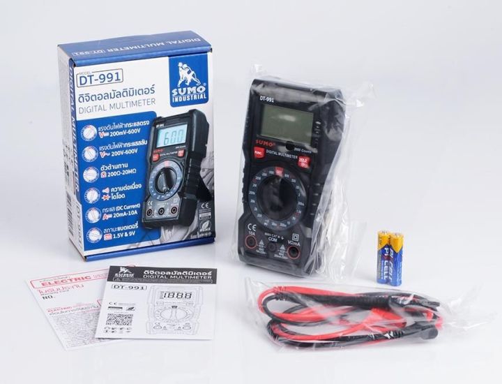 sumo-รุ่น-dt-991-ดิจิตอลมัลติมิเตอร์-digital-multimeter-มิเตอร์-มัลติมิเตอร์-ดิจิตอล