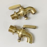 G1/8" 1/4" 3/8" 1/2" BSPP Male Bronze Antique Brass Faucet Petcock Tap Water Fuel Gas Oil Home Garden Barrel Plumbing Valves