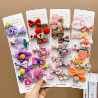 【CW】Girls Hairpins Hair Accessories Side Barrettes Baby Hair Clip Super Cute And Cute Childrens Headwear Baby Clip