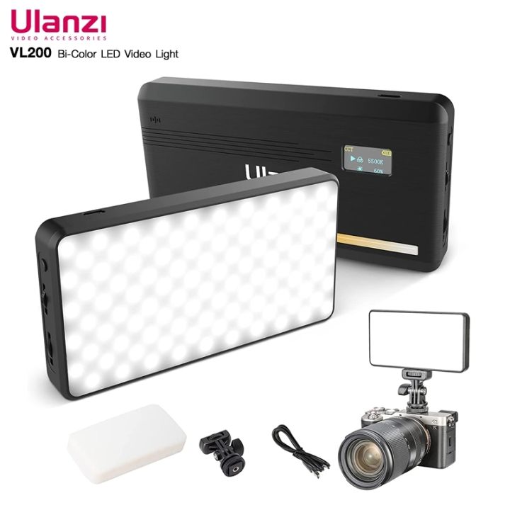 ulanzi-soft-bi-color-led-video-light-vl200-ไฟled-สำหรับถ่ายวีดีโอ-ไลฟ์สด