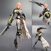 Model โมเดล งานแท้ 100% Play Arts Kai จากเกม Dissidia Final Fantasy XIII 2 ไฟนอลแฟนตาซี Lightning ไลท์นิ่ง Ver Figma ฟิกม่า Anime ขยับแขน-ขาได้ ของขวัญ ของสะสมหายาก อนิเมะ การ์ตูน มังงะ Doll ตุ๊กตา สั่งและนำเข้าจากญี่ปุ่น manga Figure ฟิกเกอร์