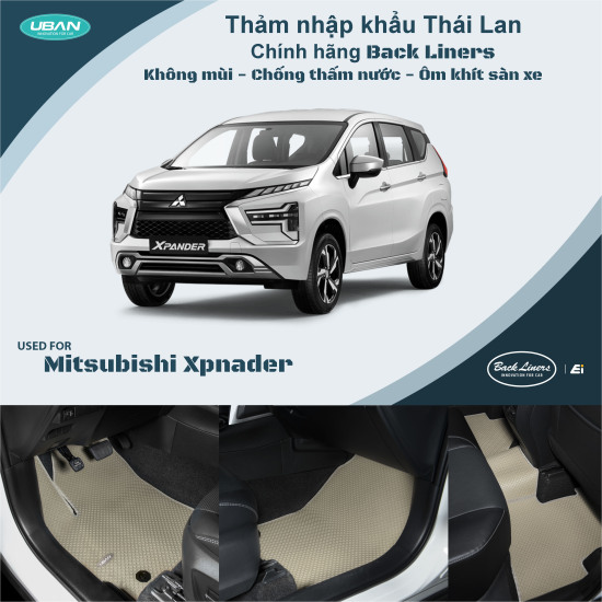 Thảm lót sàn ô tô uban xe mitsubishi xpander - nhập khẩu thái lan - ảnh sản phẩm 1