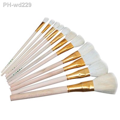 Pottery Tools Wool Brush for Ceramic Glaze/Painting Sweeping Dust Moisturizing And Complementary Color Ceramic Coloring Pen