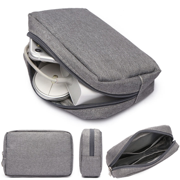 bazlee-เคสอุปกรณ์จัดระเบียบพกพาหูฟังดิจิตอล-สำหรับตู้เสื้อผ้าเดินทางกระเป๋าเก็บของมีซิปอุปกรณ์เสริมที่ชาร์จยูเอสบีสายเคเบิลข้อมูลกระเป๋า