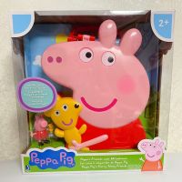 ? TT Genuine Peppa Pig Play House Toy Storage Box Suitcase Children Toys