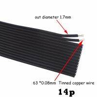 ❁✌❧ Ultra-soft 22AWG Silicone Wire 2P 4P10P 12P 14P Power Cable Multi-core Cable High Temperature Parallel Test Wire