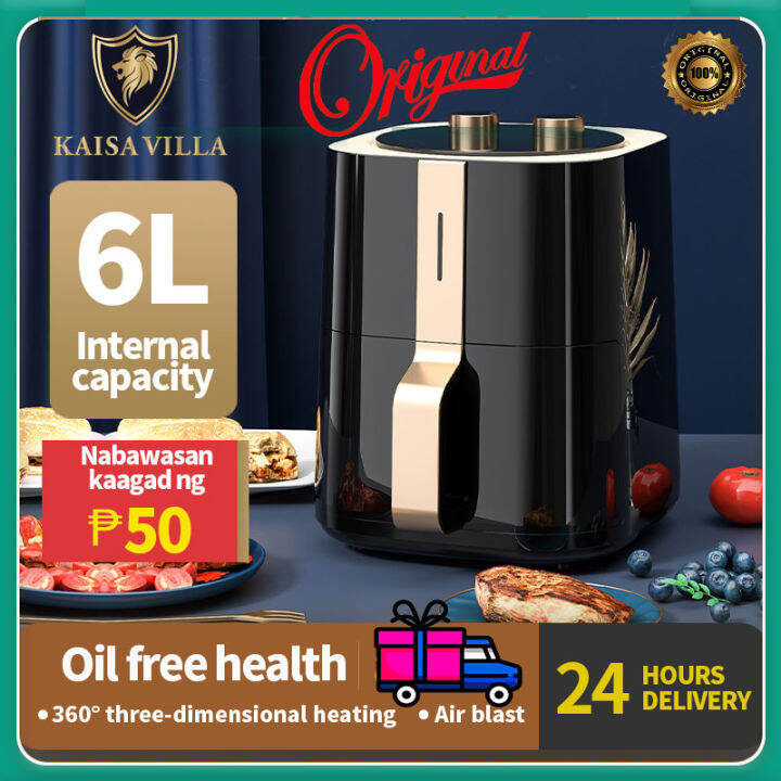Kaisa Villa Air Fryer 6L 5.5L 4.5L Brand New Large Capacity Digital