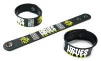 Issues wristband ริสแบนด์ งานแกะขึ้นโมล ปั้มนูน สองชั้น สวยงาม คุณภาพสุดๆ มอบให้แฟน คนรัก เพื่อน คอเดียวกัน วงเดียวกัน แนวเดียวกัน 2-3 วันรับของ ISE339NNN