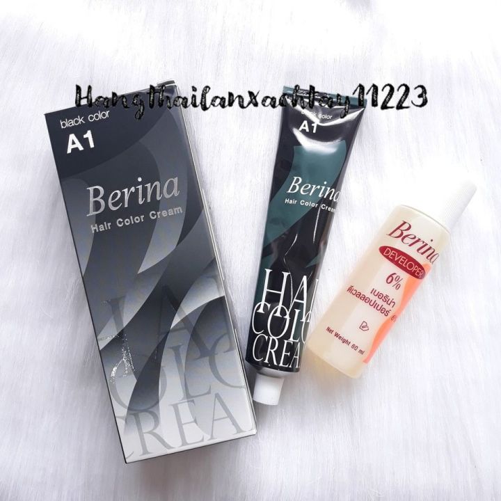Sự lựa chọn tối ưu cho một Bộ tóc đa sắc màu! Với thuốc nhuộm tóc Thái Lan Berina A1, A2, bạn sẽ có cơ hội để thể hiện cá tính và phong cách của mình. Hãy xem hình ảnh và cảm nhận sự khác biệt của Berina A1, A2 so với các sản phẩm khác!