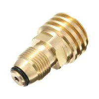 Outlet Valve Adapter To Brass Parts POL Propane TANK LP