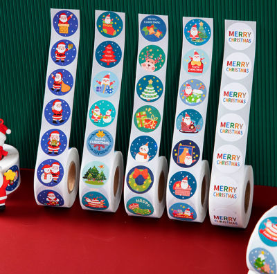 Handmade Packaging Materials Adhesive Sticker Christmas Sticker Childrens Stickers Primary School Stickers