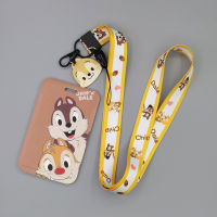 LT830 Squirrel Lanyard For Keychain ID Card Cover Pass student Mobile Phone USB Badge Holder Key Ring Neck Straps Accessories
