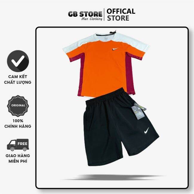 Bộ Quần Áo Nike Nam Thể Thao Thun Lạnh Hàng Hiệu Gb Store Set Quần Áo Nam  Mùa Hè Chất Mát Hàng Xịn Đẹp Phom Chuẩn | Lazada.Vn